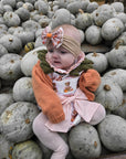 Pumpkin Season Capri Baby Bow