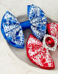Santorini Satin Baby Bow