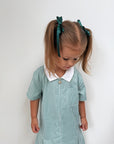 School Bambi Satin Pigtail Bows