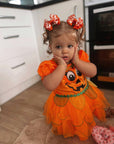 Pumpkin Picking Capri Baby Bow