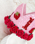 Strawberry Birthday Crown