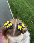 Two Toned Carrie School Bows