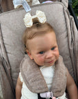Our Satin Pearl Capri Baby Bows