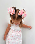 Peaches & Cream Capri Baby Bow