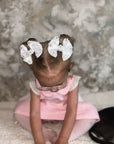 Daisy Sparkle Capri Baby Bows