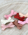 Our Mini Ribbon Tied Baby Bows