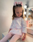 She’s A Ballerina Capri Baby Bow