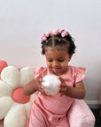 Our Mini Satin Rose Bebe Baby Bows