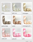 Our Luxe Satin Capri Baby Bows