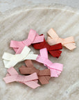 Our Mini Ribbon Tied Baby Bows