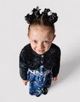 Her Little Black Bow Capri Baby Bow