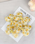 Lemon Sorbet Baby Bow