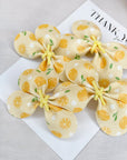 Lemon Sorbet Baby Bow