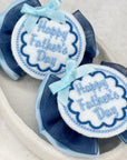 Happy Fathers Day Capri Baby Bow