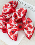 Remembrance Day Capri Baby Bow