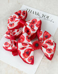 Remembrance Day Capri Baby Bow