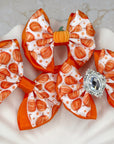 Pumpkin Picking Capri Baby Bow