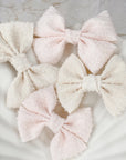 Fuzzy Capri Baby Bows