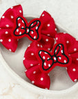 Polka Dot Bow Capri Baby Bow