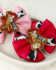 She’s A Cowgirl Of Course Bebe Baby Bow