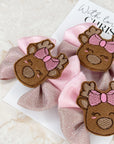 Little Miss Rudolph Capri Baby Bow