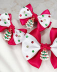 Deck The Halls Capri Baby Bow