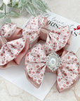 Last Christmas Capri Baby Bow