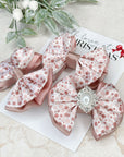 Last Christmas Capri Baby Bow