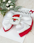 Santa Claus Is Coming To Town Capri Baby Bow