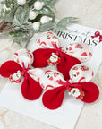 Father Christmas Baby Bow