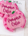 Pumpkin Cutie Capri Baby Bow