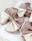 Cinnamon Swirl Capri Baby Bow