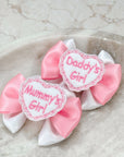 Mummy & Daddy Baby Bow