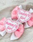 Mummy & Daddy Baby Bow