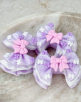 Fields Of Lavender Capri Baby Bow