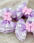Fields Of Lavender Capri Baby Bow