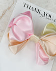 Soft Pastel Ivy Satin Bow