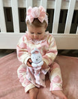 Our Satin Bunny Tail Capri Baby Bows