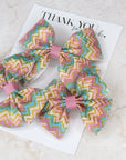 It’s Giving Missoni Capri Baby Bows