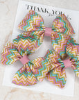 It’s Giving Missoni Capri Baby Bows