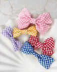 Gingham Capri & Prinny Bows