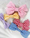 Gingham Capri & Prinny Bows