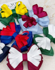 Two Toned Carrie School Bows