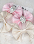 Satin & Tulle Bebe Baby Bows
