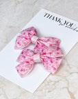 Heel Toe Capri Baby Bows