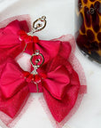 Red Ballet Dancer Baby Bow