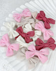 Mini Cotton Capri Baby Bows