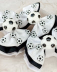 Football Capri Baby Bow