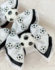 Football Capri Baby Bow