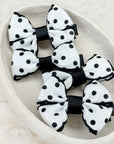 Polka Dot Mini Capri & Prinny Baby Bows